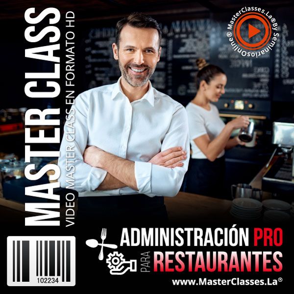 Curso online Administración PRO para Restaurantes sobre gestión, operación y administración de negocios gastronómicos.