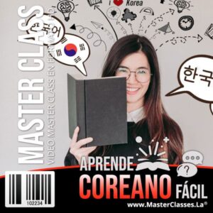 Curso Aprende Coreano Fácil online con acceso inmediato y certificado
