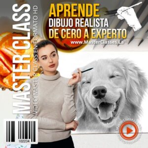 Curso online Aprende Dibujo Realista de Cero a Experto con técnicas de dibujo a lápiz y sombreado profesional.