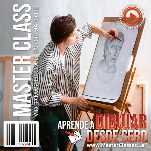 Curso online Aprende a Dibujar Desde Cero con técnicas básicas de dibujo y certificado.