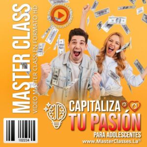 Curso online Capitaliza Tu Pasión para Adolescentes sobre desarrollo personal, talentos y proyecto de vida.