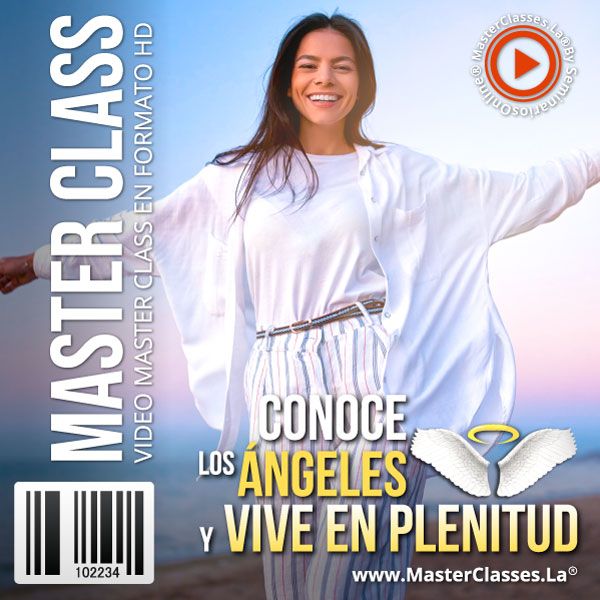 Curso Conoce los Ángeles y Vive en Plenitud online con acceso inmediato y certificado.