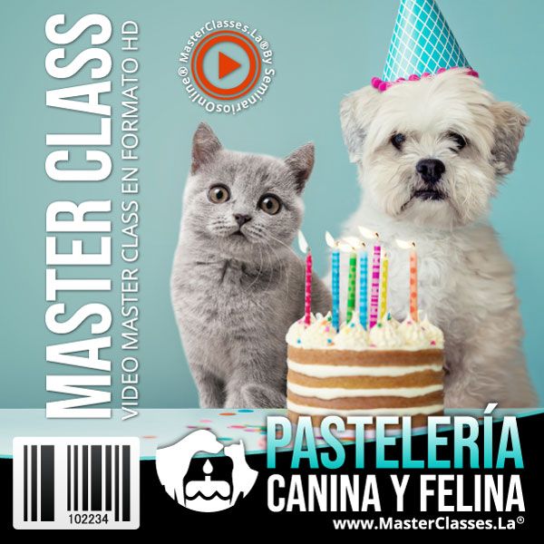Curso online de Pastelería Canina y Felina para aprender a elaborar postres saludables para mascotas.