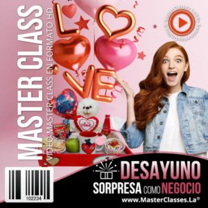 Curso online de Desayunos Sorpresa para aprender a crear detalles personalizados y emprender un negocio rentable.
