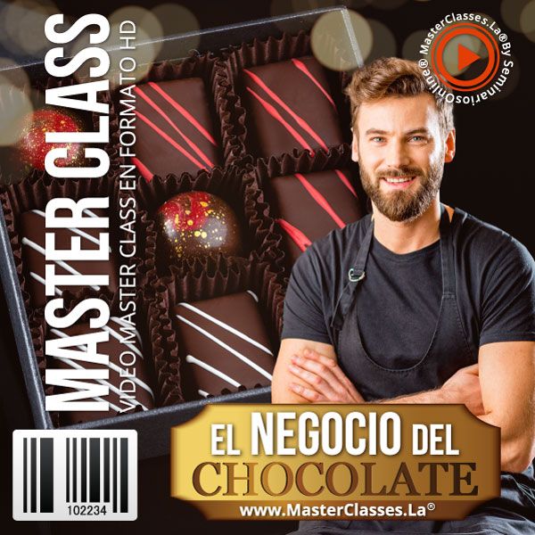 Curso El Negocio del Chocolate con acceso inmediato y certificado.