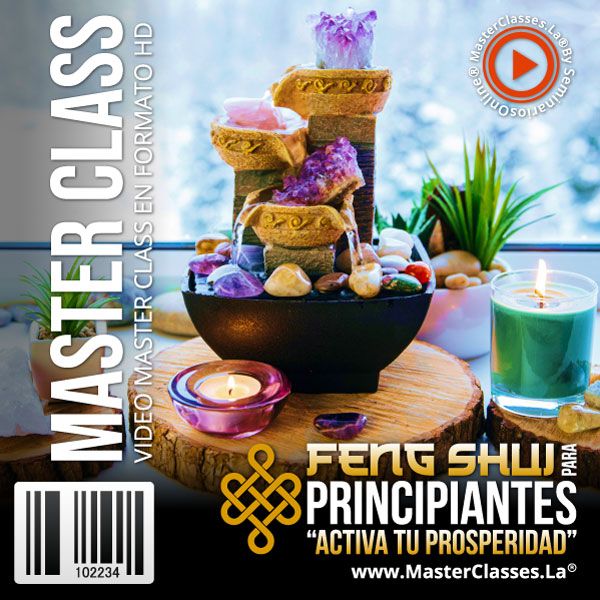 Curso online Feng Shui para Principiantes para aprender a armonizar espacios y mejorar el equilibrio del hogar.