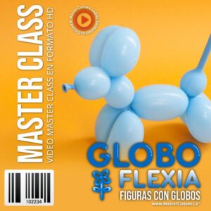 Curso online de Globo Flexia para aprender a crear figuras decorativas con globos paso a paso.
