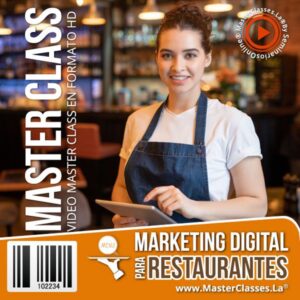 Curso online Marketing Digital para Restaurantes para atraer más clientes mediante estrategias digitales y redes sociales.
