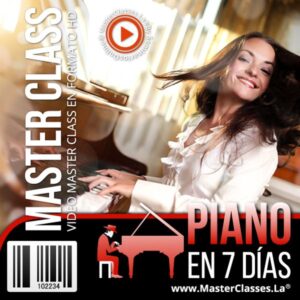 Curso online Piano en 7 Días para aprender a tocar piano desde cero con clases paso a paso.