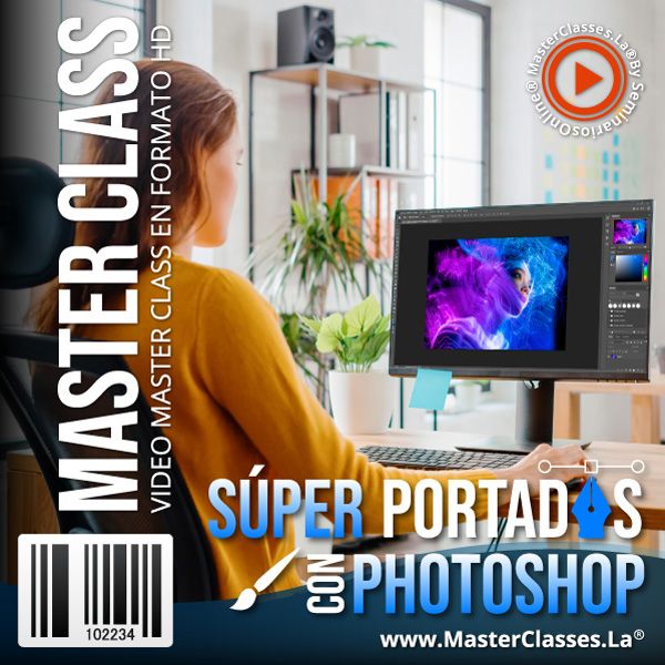 Curso Súper Portadas con Photoshop para aprender diseño de portadas profesionales online